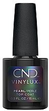 Парфумерія, косметика Закріплювач для лаку з ефектом перлів - CND Vinylux Pearl Top Coat