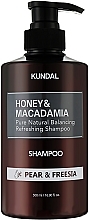 Парфумерія, косметика Шампунь "Pear & Freesia" - Kundal Honey & Macadamia Shampoo