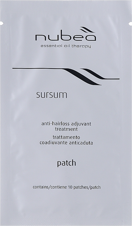 Стимулюючі патчі проти випадання волосся - Nubea Sursum Anti-Hairloss Adjuvant Patch — фото N2