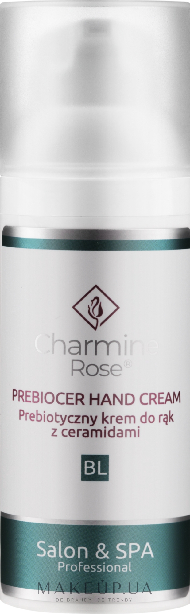 Пребиотический крем для рук с керамидами - Charmine Rose Prebiocer Hand Cream — фото 50ml