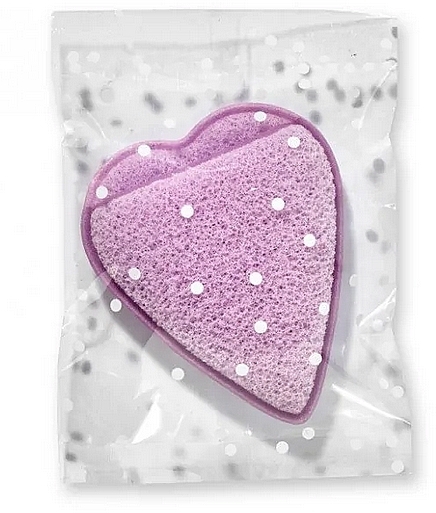 Спонж для вмивання, ліловий - IDC Institute Facial Cleansing Sponge — фото N1