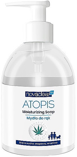 Жидкое мыло для рук - Novaclear Atopis Moisturizing Soap — фото N1