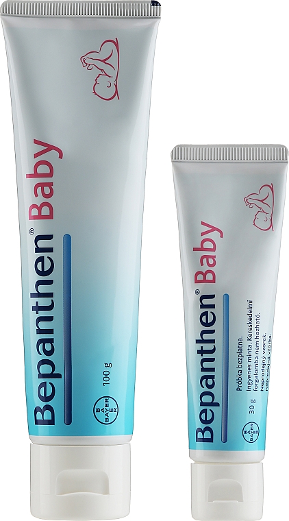 Набір - Bepanthen Baby Protective Salve (ointment/100g + ointment/30g) — фото N2