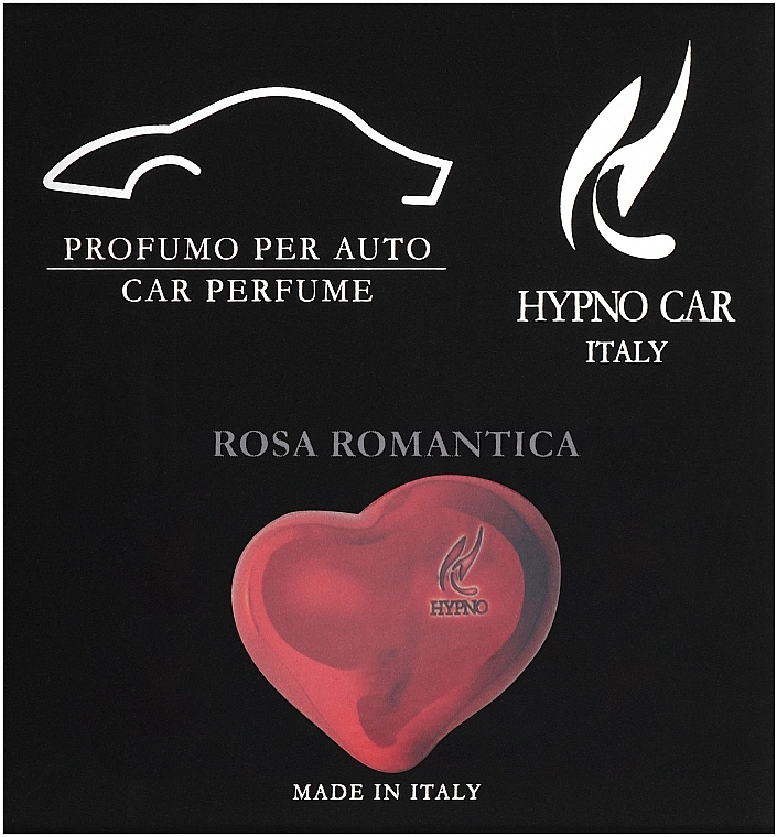 Hypno Casa Rosa Romantica - Ароматизатор-клипса "Сердце" — фото N1
