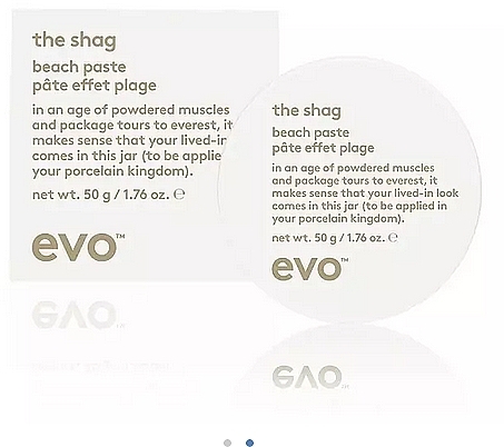 Текстурувальна паста для волосся - Evo The Shag Beach Paste — фото N1