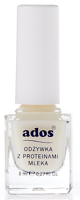Кондиционер для ногтей с молочными протеинами - Ados — фото N1