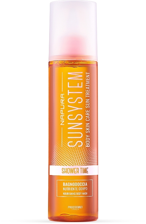 Живильний гель для душу після перебування на сонці - Napura Sun System Shower Time Body Skin Care Sun Treatment — фото N1