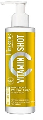 Вітамінний зволожувальний гель для вмивання обличчя - Lirene Vitamin Shot Vitamin Face Wash Gel — фото N1