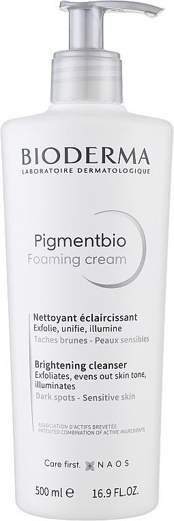 Крем для обличчя, який піниться - Bioderma Pigmentbio Foaming Cream — фото N2