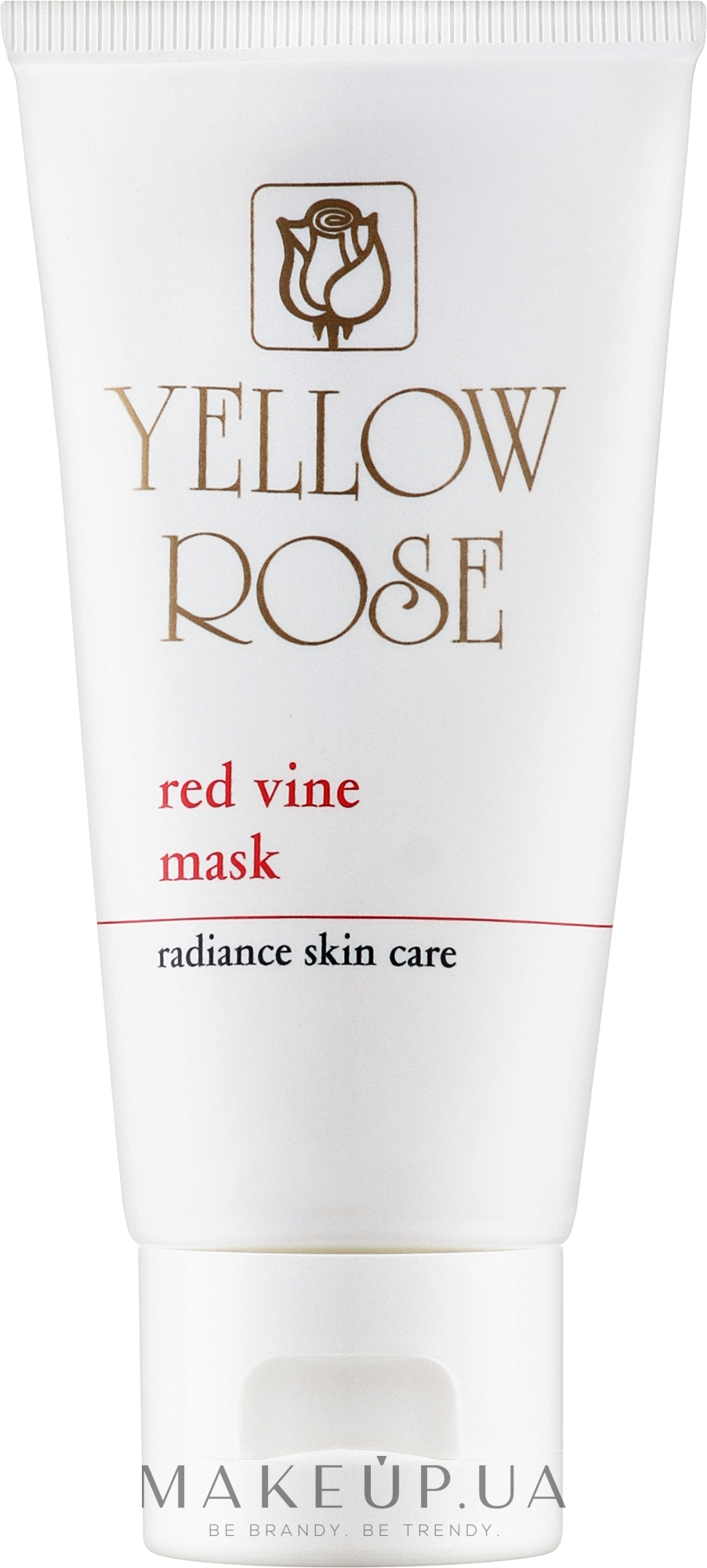 Маска для лица с полифенолами красного винограда (туба) - Yellow Rose Red Vine Mask — фото 50ml