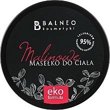 Увлажняющее и питательное малиновое масло для тела для всех типов кожи, особенно сухой и потрескавшейся - Balneokosmetyki — фото N1