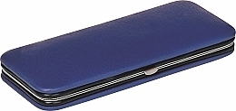 Маникюрный набор, 5 предметов "Siena", застежка клипса, blue - Erbe Solingen Manicure Clip-Top Case — фото N1