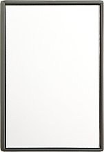 Зеркальце карманное 8.5х6 см, серое - Titania — фото N1