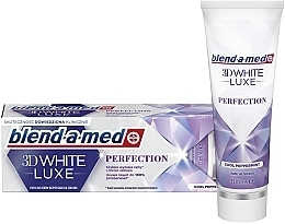 Парфумерія, косметика Зубна паста "Досконалість" - Blend-a-med 3D White Luxe Perfection