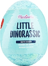 Парфумерія, косметика Вируюче яйце для ванн із сюрпризом, блакитне - Martinelia Little Dinorassic Bath Bomb
