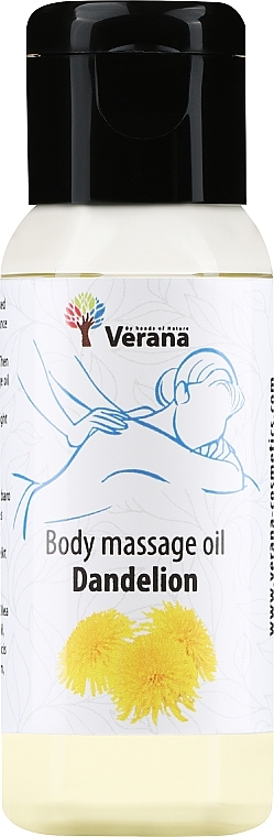 Масажна олія для тіла "Dandelion" - Verana Body Massage Oil — фото N1