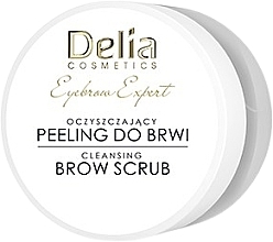 Очищающий скраб для бровей - Delia Eyebrow Expert Cleansing Brow Scrub — фото N2
