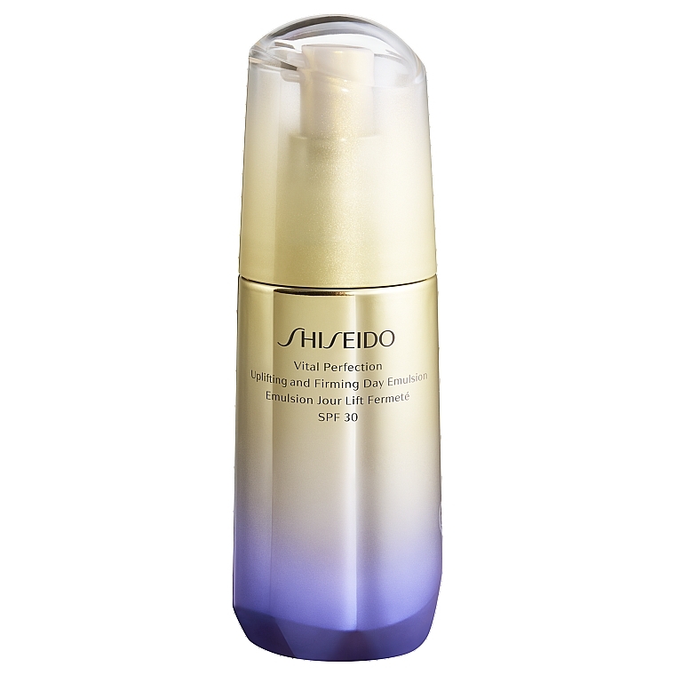 УЦЕНКА Дневная эмульсия против старения SPF30 - Shiseido Vital Perfection Uplifting and Firming Day Emulsion SPF30 * — фото N1