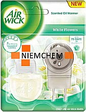 Парфумерія, косметика Електричний освіжувач повітря "Білі квіти" - Air Wick Scented Oil Warmer White Flowers