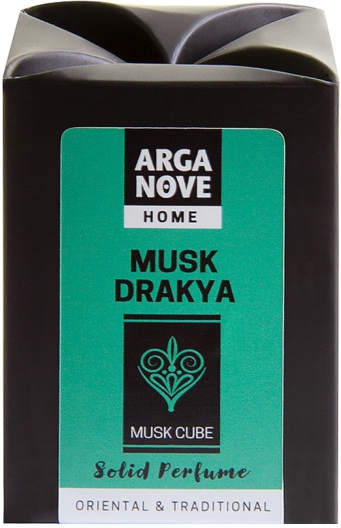 Ароматический кубик для дома - Arganove Solid Perfume Cube Musk Drakya — фото N1
