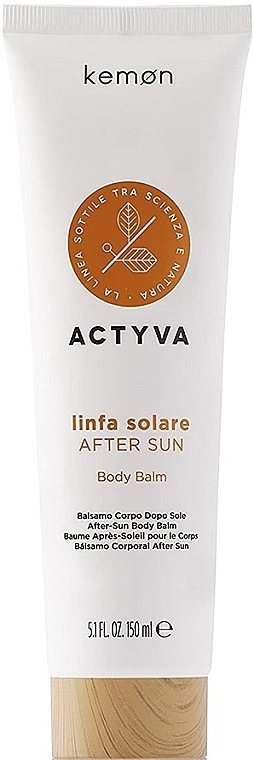 Бальзам для тела после загара - Kemon Actyva Linfa Solare After Sun Body Balm — фото N1