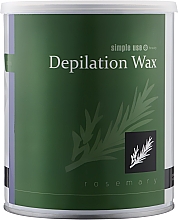 Теплый воск для депиляции в банке "Розмарин" - Simple Use Beauty Depilation Wax — фото N3