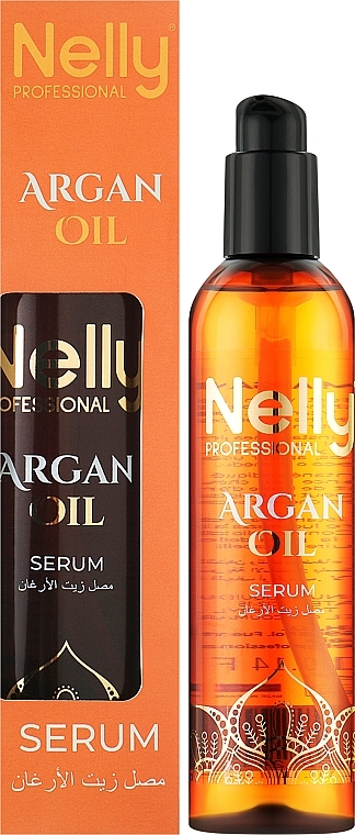 УЦІНКА Сироватка для волосся "Argan Oil" - Nelly Professional Gold 24K Serum * — фото N2