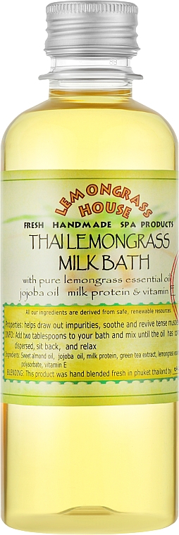 Молочна ванна "Лемограс" - Lemongrass House Thai Lemongrass Milk Bath — фото N3