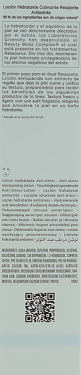 Увлажняющий лосьон для лица - Givenchy Ressource Soothing Moisturizing Anti-Stress Lotion — фото N3