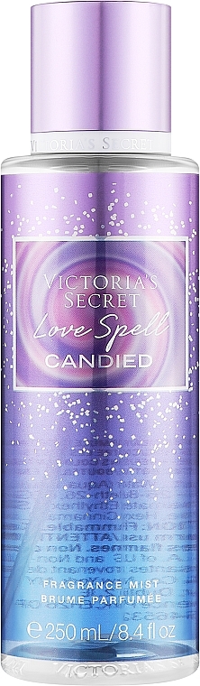 Парфюмированный мист для тела - Victoria's Secret Love Spell Candied Fragrance Mist — фото N1