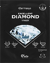 Ліфтинг-маска для корекції овалу обличчя з алмазною пудрою - Dr. Oracle Dermasys Diamond V Mask — фото N1