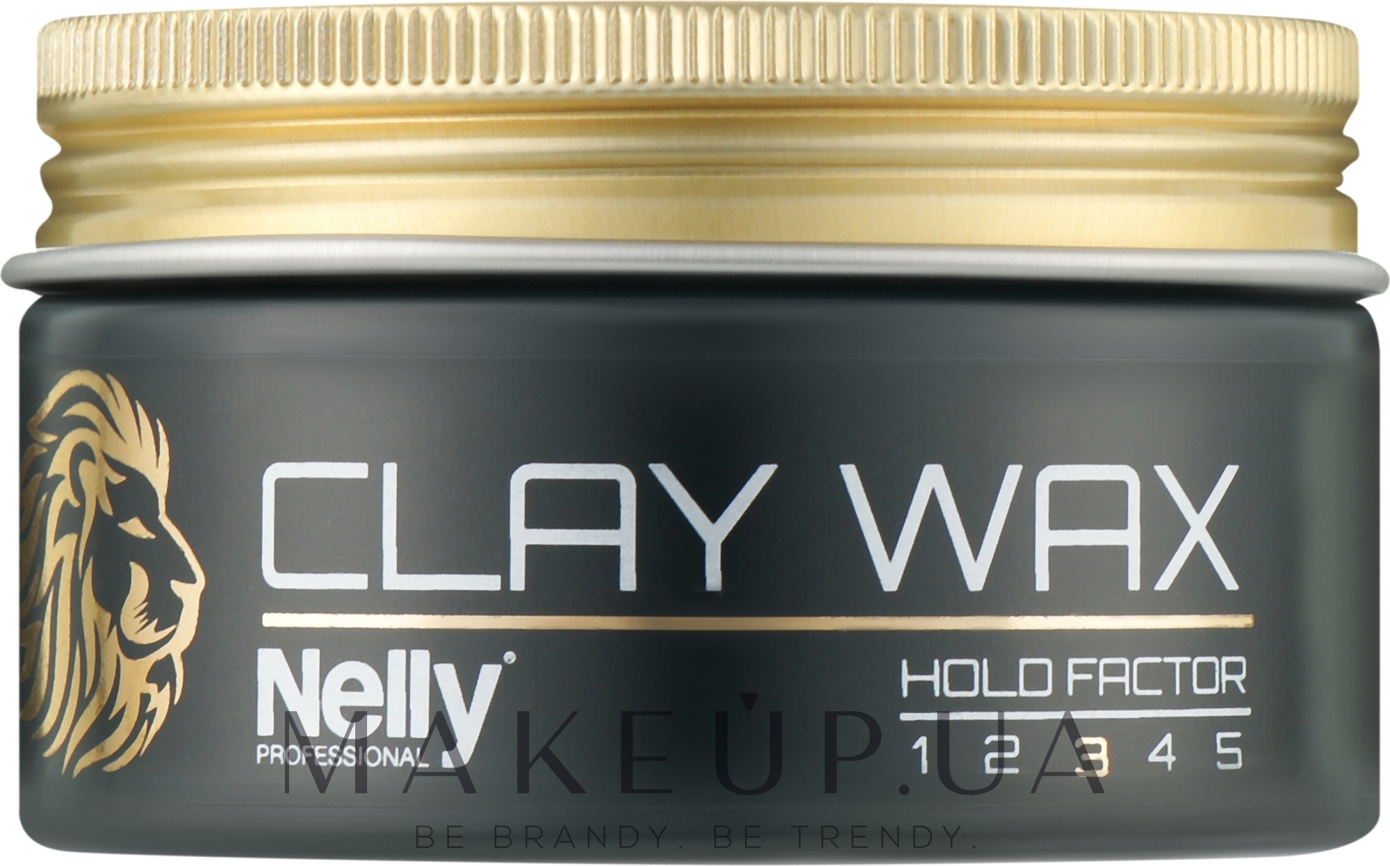 Віск для волосся "Clay" - Nelly Professional Men Wax — фото 100ml