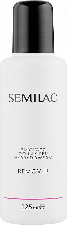 Рідина для зняття гель-лаку - Semilac Remover — фото N1