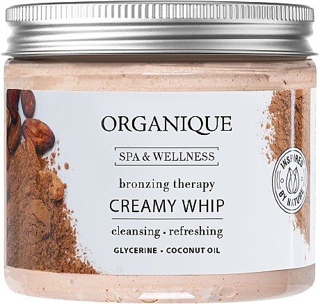 Пенка для тела - Organique Cleansing Creamy Whip Bronzing Therapy — фото N1