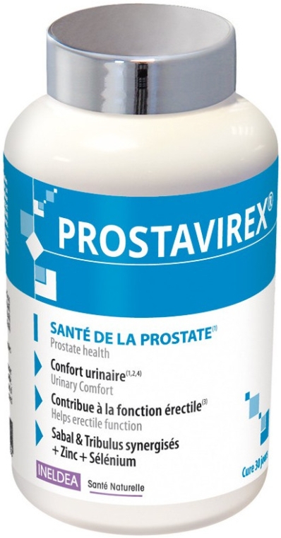 Проставирекс, здоровье простаты - Sante Naturelle Prostavirex® Prostate Health Capsules — фото N1