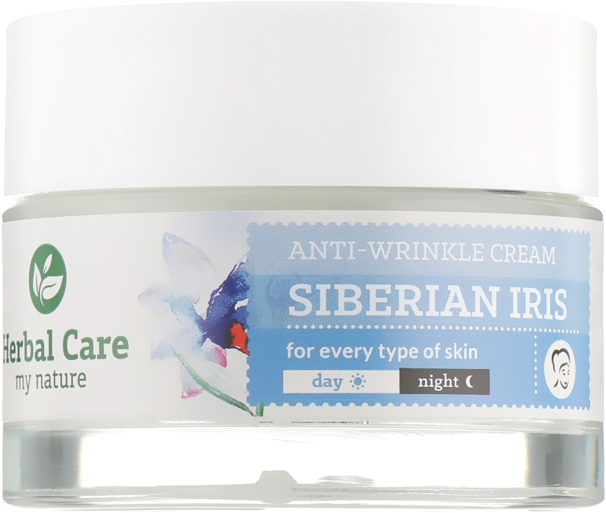 Крем проти зморшок - Farmona Herbal Care Siberian Iris Cream — фото N2