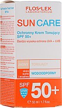 Захисний тонізувальний крем SPF 50+ - Floslek Sun Protection Tinder Cream SPF50+ — фото N2