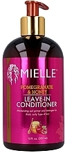 Несмываемый кондиционер для волос - Mielle Organics Pomegranate & Honey Leave-in Conditioner — фото N1