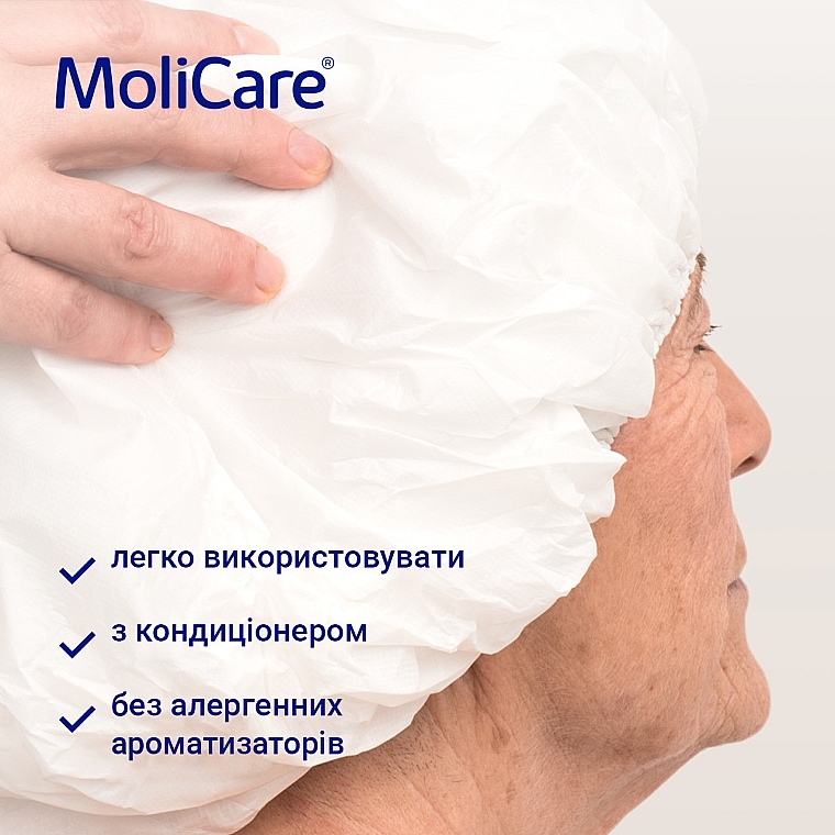 Шапочка для миття голови без води - MoliCare Skin — фото N6