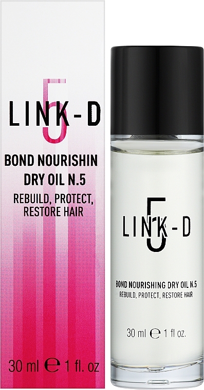 Суха олія для живлення волосся - Elgon Link-D №5 Nourishing Dry Oil — фото N2