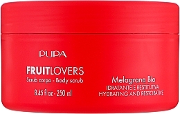 Скраб для тела "Гранат" - Pupa Fruit Lovers Pomegranate Bio Body Scrub — фото N1