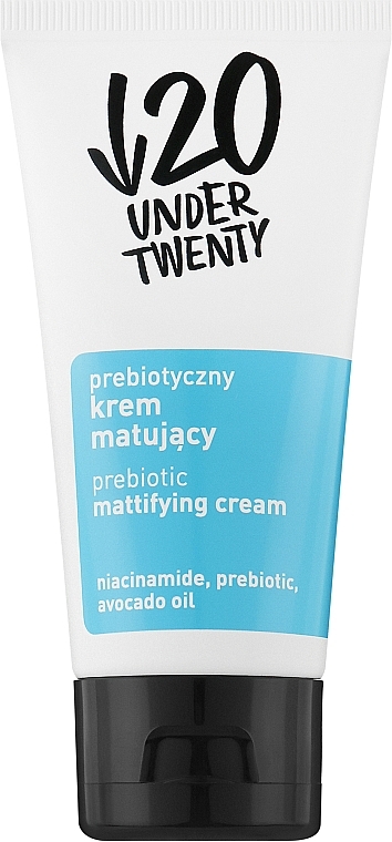 Матувальний пробіотичний крем - Under Twenty Anti! Acne Prebiotic Mattifying Cream — фото N1