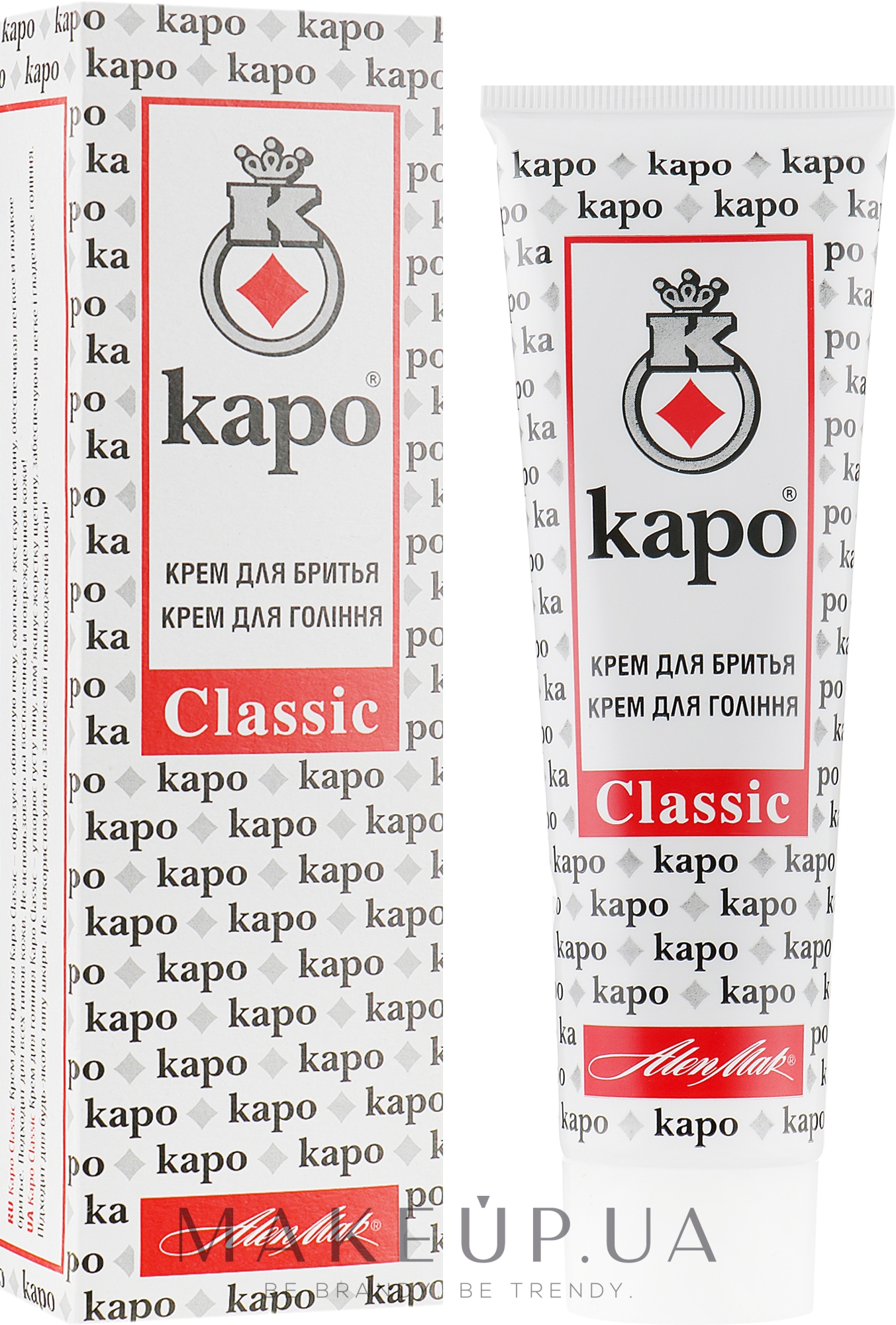 Крем для бритья - KAPO Classic Shaving Cream — фото 100ml