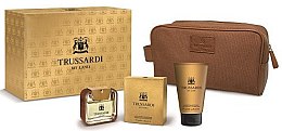 Парфумерія, косметика Набір - Trussardi My Land (edt/100ml + shamp/100ml + sh/g/100ml + Pouch)