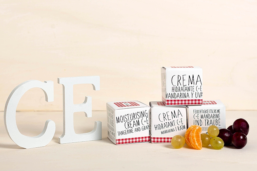 Крем для обличчя            - Alimenta Spa Mediterraneo Moisturising Cream C + E Mandarine & Grape — фото N2