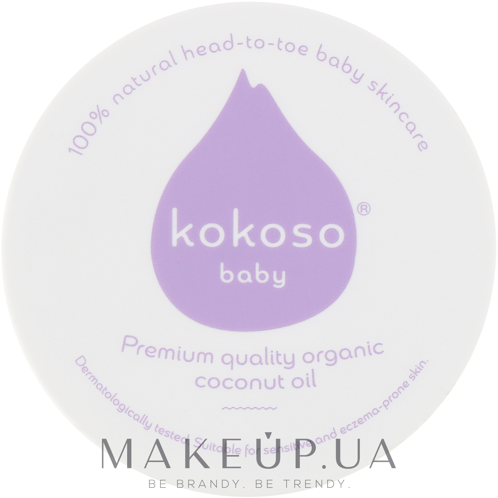 Детское кокосовое масло - Kokoso Baby Skincare Coconut Oil — фото 70g