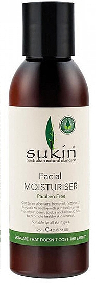Зволожувальний крем для обличчя - Sukin Facial Moisturiser — фото N1