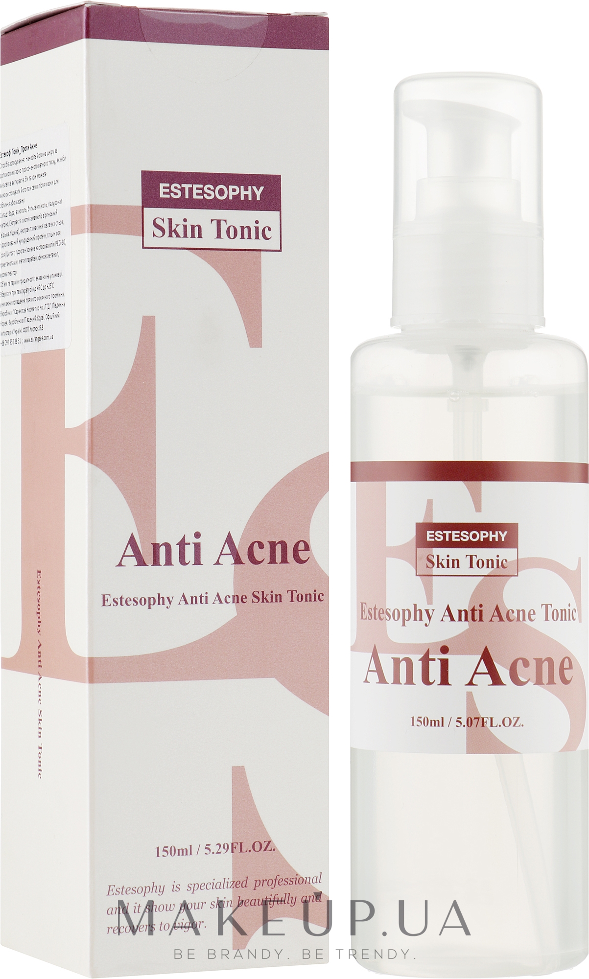 Тоник для проблемной кожи - Estesophy Skin Tonic Anti Acne — фото 150ml