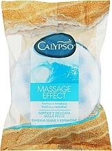 Парфумерія, косметика Масажна губка, блакитна - Calypso Massage Effect