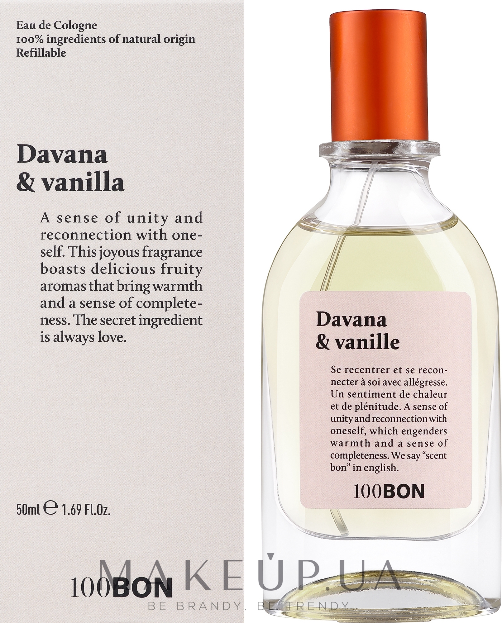 100BON Davana & Vanille Bourbon - Парфюмированная вода — фото 50ml